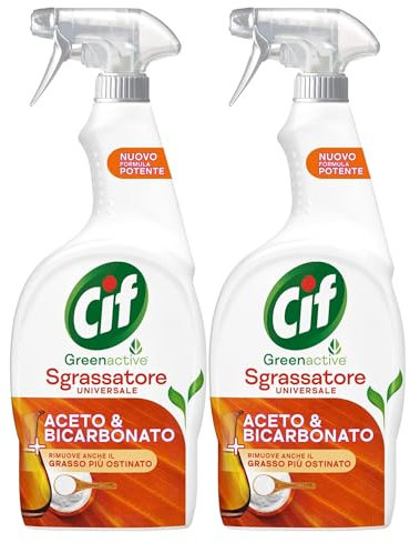 Sgrassatore Universale Aceto & Bicarbonato 650ml (2 Unità)