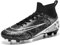 Bigzagger Fussballschuhe Herren Professionelle Fussballschuhe Unisex Atmungsaktive Turnschuhe Outdoor High Top Spike Cleats Junge Kicking Training Sneaker Sportschuhe Schuhe(Schwarz)