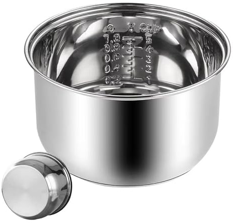 Stainless Steel Rice Cooker Replacement Inner Pot Functional Inner Bowl for Rice Cookers Household Professional Use Electric Cooker Accessory Cookware