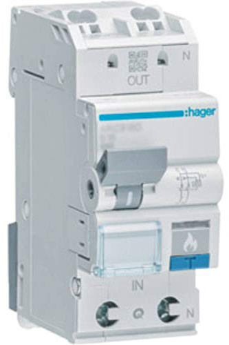 Hager Fehlerlichtb.-Schutzeinr. ARC910D