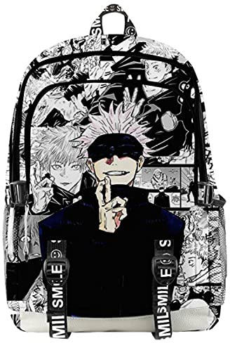 Gumstyle Anime Sac à Dos Sac d'école Imprimé en 3D Cartable Laptop Backpack Etudiant Fille Garçon Sac Scolaire de Voyage 1154/8