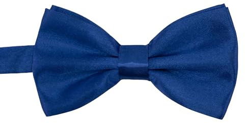 IMAXWAVE Pajarita Azul Hombre, Informal y Juvenil, para Mujer y Traje, Preatada, Clásica