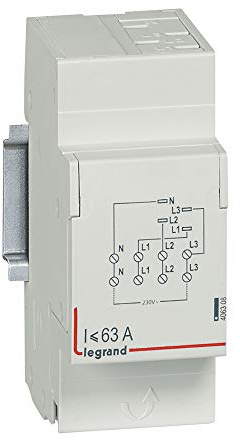 Module d'alimentation pour peigne tétrapolaire tête de groupe HX³ horizontal - section 6mm²à 16mm² - 2 modules