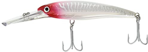Rapala - Señuelo de Pesca X-Rap Magnum - Material de Pesca con Gran Babero Que se Hunde - Señuelo Pesca Marina - Profundidad de Nado 9m - 16cm/72g - Hecho en Estonia - Red Head UV
