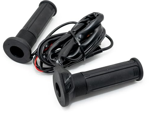 KOSO HG-13 - Set di manopole riscaldanti 7/8 + 1 L = 130 mm per moto/Quad ATV con gas rotanti