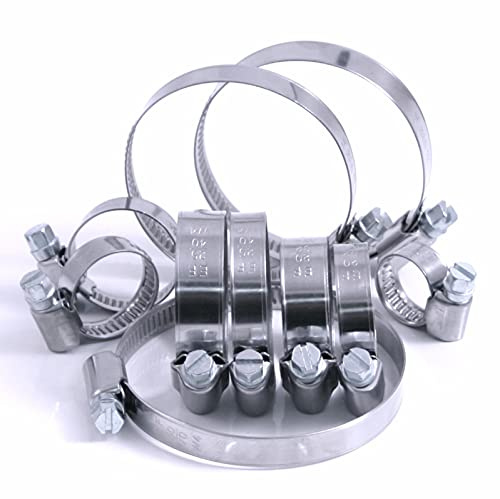 50 Stück 20-32 mm Schlauchschellen Edelstahl V2A Bandbreite 9 mm DIN 3017