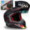 Kini Red Bull Motocross Helm Herren [Premium] Geprüfter Motorradhelm für Renneinsatz - Crosshelm als Enduro Helm Downhill Helm einsetzbar - Motocross Helm Brillenträger geeignet (XS, Division V2.3)