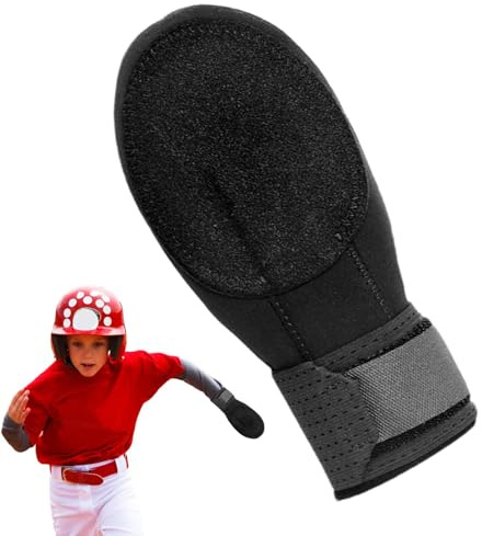 Guante deslizante de béisbol para niños, guantes de softbol para niños - Guantes deslizantes transpirables para niños - Guantes protectores de manos fáciles de llevar Protección para manos y muñecas,