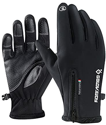 Guantes de senderismo para exteriores, guantes de protección deportiva, equitación, motocicleta, antideslizantes, camping y senderismo, equipo de camping ultraligero (negro, L)