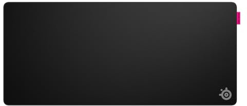 SteelSeries QcK XL Performance Speed Gaming Mousepad - Extra density for a smooth glide - Low-profile edge stitching - Non-slip neoprene rubber base - 900 x 400 mm size - FPS, MOBAs, RTS, MMO