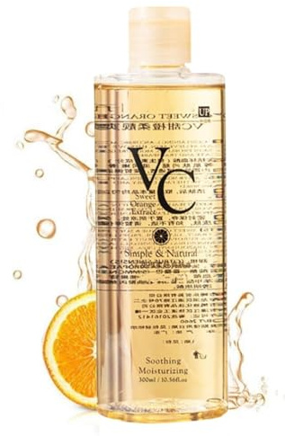 Korean VC Toner Intensive Whitening, Koreanisches Glow Toner gesicht, Ausgleichend, Beruhigend & Feuchtigkeitsspendend, Glow-Boosting für Strahlenden Teint, Korean Skincare