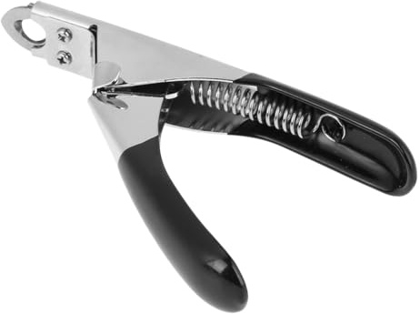 SUNGOOYUE Pet Nail Scissors Toe Claw Clippers Trimmer Cutter for Short Pet Nails (Black)