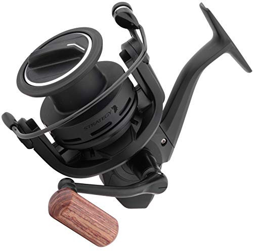 Strategy GTR-S 4500 Rolle - Karpfenrolle zum Karpfenangeln, Stationärrolle zum Grundangeln auf Karpfen, Angelrolle