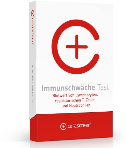 Immunschwäche Test von CERASCREEN - die Anzahl von Immunzellen professionell bestimmen lassen von zu Hause aus | Professionelle Laboranalyse | Detaillierter Ergebnisbericht