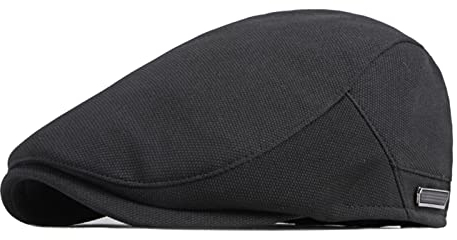 EKMTBJXY Herren Schiebermütze Flatcap Barett Newsboy Cap Schirmmütze Einstellbare Driving Cabbie Gatsby Jagd Kappen Baskenmütze