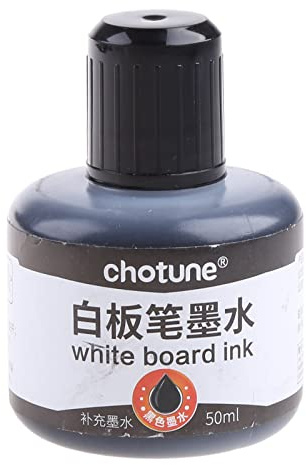 Newwyt 1 Bottle 50ml Refill Ink for Refilling Inks Whiteboard Marker Pen Black Red Blue BK1 Ink