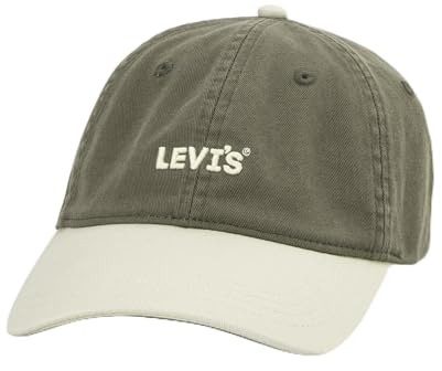 Levi's Herren & Unisex Headline Logo Cap, Army Green, UN