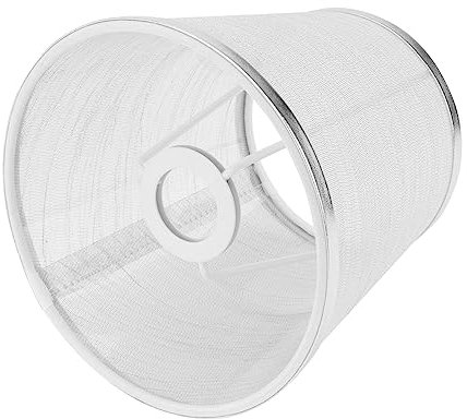 Amosfun Abat-jour Décoratif Tissu Cache-lampe Transparent Et Protection Pour Abat-jour Décoration Pour Lampe De Table Et Applique Murale