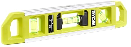 Ryobi - Niveau à bulle de 22,8 cm avec double base aimantée - léger et mniable - RHLTL-228