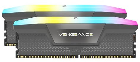 CORSAIR Vengeance RGB DDR5 Lichtverstärkungs-Kit (Kein Physischer Speicher) – Grau
