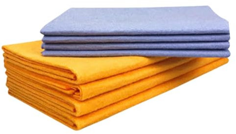 Toalla de gamuza súper absorbente, paño de limpieza multiuso, toalla ligera de secado de coche, fibra ultra vegetal, paño reutilizable para ventanas, suelos, hogar, 50 x 60 cm