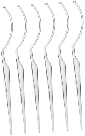 MAGICLULU 6 Stück aus Acryl Wimpernhalter für Falsche Wimpern mit Stabiler Konstruktion und Platzsparender Organisation für Präzise Präsentation bei Make Up Anwendungen