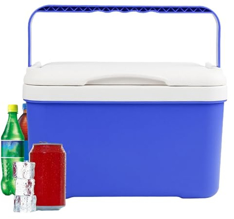 Frigo Portatile | Cassa Isolata 6L Impermeabile,Frigorifero Portatile Grande con Manico,per Escursioni Viaggi in Auto Picnic Campeggio Escursionismo e Attività all'Aperto