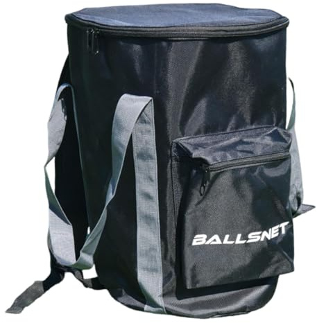 Tdoutop Bolsa de Tenis Bolsa de Almacenamiento Portátil para Pelotas de Tenis Canasta de Recogida de Pickleball Función Plegable Material Resistente Adecuada