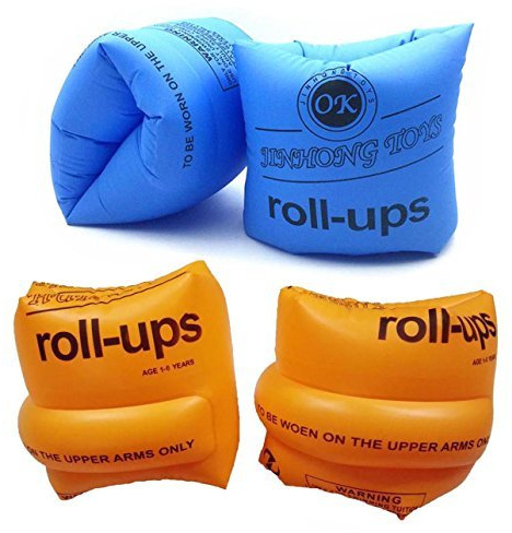 Topsung Inflatable Arm Bands Floatation Water Wings Swimming Arm Floats for Kids and Adults