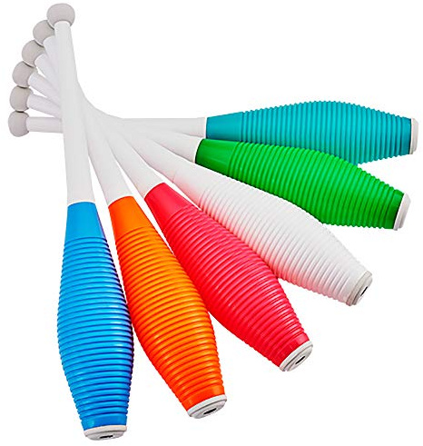 Henrys Loop Grip Training Juggling Club (1) Single Juggling Club (Turquoise) F