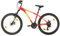 vidaXL Mountainbike 21 Gang 27,5 Zoll Rad mit Scheibenbremsen Schnellspann-Sattelstützenklemme Fahrrad Sportfahrrad 38cm Rot