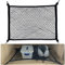 Fousenuk Rete per Cani Auto Portaoggetti Bagagliaio, Rete Elastica, Elastico con 4 Ganci 80×60cm può Essere Estesa Fino 160×120cm, Rete Soffitto Tetto Organizer, Truck Tronco Reti Car Van, Universale