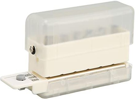 Perforateur de Papier à 6 Trous, Bande de Reliure Multi-Trous, Trou de Suspension Portable pour Trous A5/20, B5/26 Trous, Manuel de Flipbook A4/30 Trous (Transparent)