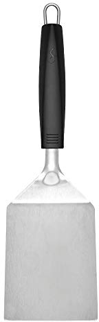 Lurch 230340 TANGO Winkelpalette zum Wenden und Teilen von Grill-/ Bratgut und Burger Patties aus Edelstahl