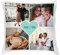 PROMO SHOP - Cojin Personalizado 35 x 35 cm, Relleno Incluido, Regalos Personalizados, Color Blanco con Suave Acabado y Cierre de Cremallera Lateral, San Valentin, Regalos Parejas