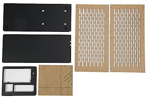 ATX PC-fodral, DIY TH3P4G3 Stål Akryl ITX-chassi, Stöd för Thunderbolt 3/4, Stöd för ATX/SFX/FLEX/Daisy Chain Interface, 20V 3A 60W PD-laddning (G3 ATX)