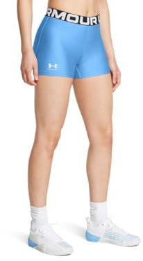 Under Armour Damen HeatGear Shorty Shorts, Horizon Blue/White, S