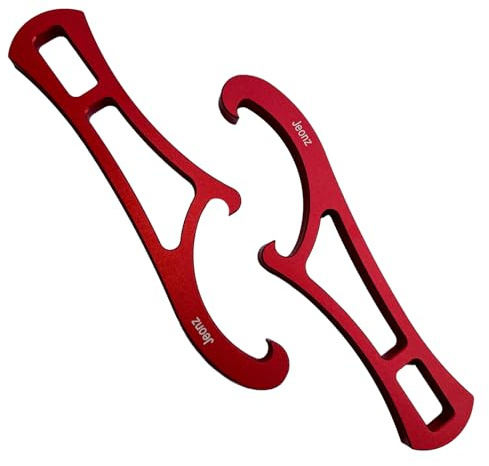 Jeonz Firefighting Mini Spanners Wrench, Aluminum, Lightweight & Portable, 2Pcs