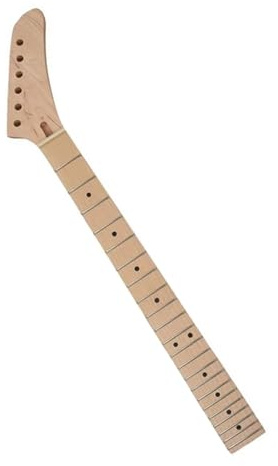 Gitarrhals DIY Ersättning Elgitarrhals Lätt Att Installera Stabila Gördet Självdelar För LP Elgitarr