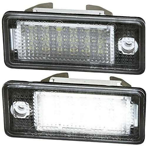 Recambo LED registreringsskyltbelysning lämplig för AUDI A4, B6 B7, Sedan | Cabrio | Avant