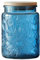 ANSQU Barattolo di vetro vintage, da, con coperchio, barattolo colorato per cucina, dispensa, barattolo in vetro per alimenti, per caffè, tè, caramelle, biscotti, zucchero (Blu 1, 700 ml)