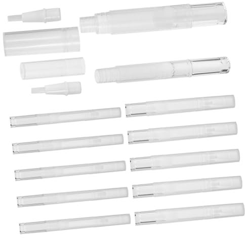 FRCOLOR 12 Penne Vuote Per Per Unghie - Penna Per Per Cuticole Ricaricabile Contenitori Per Smalto Per Unghie Liscio Portatile E