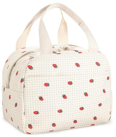 Rdddhur Porta Alimentos, Bolsa Nevera pequeña, Bolsa Comida Trabajo, Lancheira Termica, Portatil Bolsas Termicas Porta Alimentos, Bolsa Almuerzo para Oficina Colegio y Pícnic