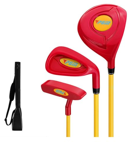 Golfklubbor set för barn pojkar flickor nybörjare med golfklubba trä järn putter hybrid verktyg tränare lära studenter golfare pinnar