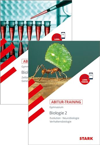 STARK Abitur-Training - Biologie Band 1+2: Zellbiologie, Stoffwechsel, Genetik und Gentechnik, Ökologie; Evolution, Neurobiologie, Verhaltensbiologie. Mit Online-Zugang