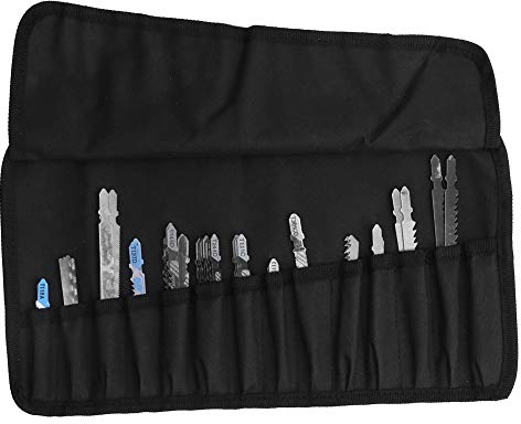 48-teiliges Stichsägeblatt Set, T-Schaft Universal Stichsägeblätter Kit Stichsägeblätter Werkzeuge mit Aufbewahrungsbox, für Holz und Metall, Zubehör Stichsäge