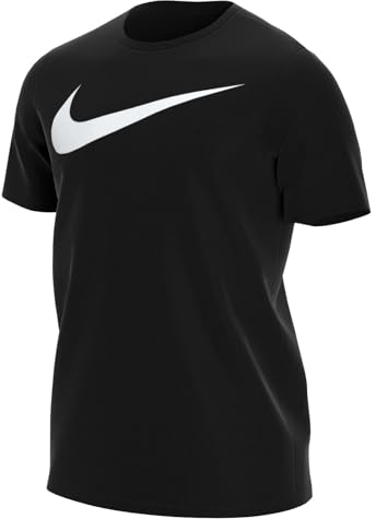 NIKE Men's Park 20 T Shirt, Black/White, XL UK