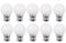 10-Pack B22 Lampadine a Baionetta 2W G45 Mini Glof Lampadine a LED (Equivalente a 20W) Lampadina Bianca Calda 220V per la Decorazione di Ghirlande di Feste