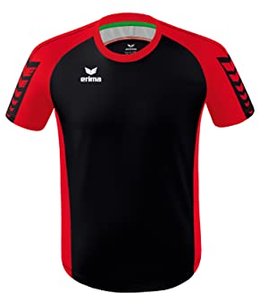 Erima Unisex Six Wings Teamsport Trikot, schwarz, S