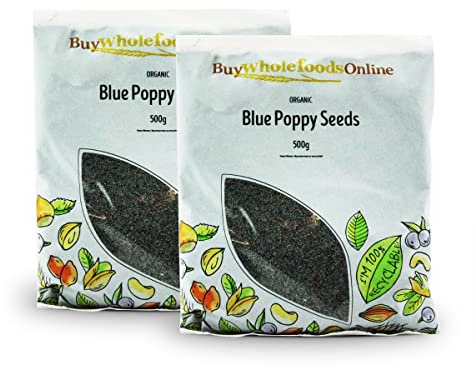 Organic Poppy Seeds - Blue 1kg (BWFO)